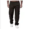 Comercio exterior transfronterizo 2026 pantalones de trabajo casuales para hombre multi-bolsillo holgados de pierna recta, pantalones casuales de moda y versátiles