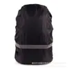 Funda de lluvia reflectante popular transfronteriza para mochila, funda de lluvia reflectante de seguridad para caminar de noche al aire libre, funda impermeable para mochila de montañismo y mochila escolar