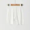 Calça de Segurança Classe A Ecológica Sem Costura Shorts Anti-exposição Estilo Fino de Verão Calça de Casa Cor Sólida Roupa Íntima Estilo Fino de Verão