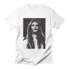 Camiseta de Algodão de Verão Nova Moda Engraçada Lana Del Rey Algodão Europeu e Americano