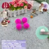 Atacado Bolas de Pelo Pequenas de Imitação de Pelo de Coelho 4cm 6cm Pompons DIY Acessórios para Roupas Sapatos Chapéus Bolsas Decorações Decorações Festivas