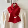 Bufanda de punto cruz 100% lana pura súper versátil, una bufanda pequeña para otoño e invierno, que proporciona calor y protección para el cuello, perfecta para días de descanso. Fabricante