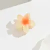 4cm médio flor de ovo cor de gelatina doce coreana europeia e americana cor joia pétalas de sol clipe de nuca