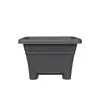 Maceta Universal Serie Hollen Maceta Cuadrada Estilo OTAN Maceta de Plástico Maceta para Lirios Maceta de Piso