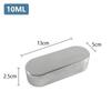 Caja de Agujas de Aluminio Caja de Desinfección Multiespecificación con Tapa Termómetro de Mercurio Caja de Almacenamiento de Acupuntura Caja de Termómetro para Remojo de Agujas