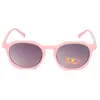 Óculos de Sol Proteção UV, Versátil Fashionável Armação Oval Óculos de Sol Proteção Solar para Exterior Óculos de Sol para Crianças 758 3116