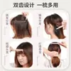Pente Dobrável Portátil para Viagem, Pente para Levar, Pente Massageador Portátil de Dentes Finos, Pente de Dentes Largos para Cabelo Liso, Pente para Maquiagem