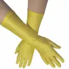Accesorios para Mujer de los Años 1920 Spandex Satén Flocado Guantes de Charol Accesorios de Disfraz para Fiesta de Baile Transfronteriza en Stock