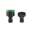 Conector de pezón de plástico estándar americano 4/6 Conector dental americano de 6 puntos Grifo de 4 puntos Rosca de 1/2" Conector de 3/4"