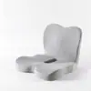 Cojín Integrado Espuma de Memoria Soporte Lumbar para el Hogar Respaldo Silla de Oficina Glúteos Asiento para Estudiantes en el Suelo Suave Tatami Largo Enseñar