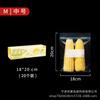 Saco de preservação, antibacteriano dupla costela saco compacto, geladeira transparente, zíper de alimentos, auto-selante saco de armazenamento fabricantes atacado spot