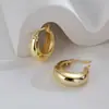 Aretes Geométricos Metálicos Moda Coreana Aretes Sencillos de Alta Gama Versátiles para el Trabajo Aretes Elegantes