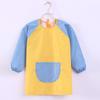 Macacão Infantil Manga Longa Impermeável Roupas para Pintar Jardim de Infância Comer Anti-Sujeira Avental de Pintura Impressão de Logo