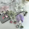 Nuevos Scrunchies de Fresa 2025 para Niños, Dulces Gomas para el Cabello, Cuerdas Lindas para Moños, Accesorios para el Cabello de Goma para Niñas