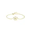 Pulsera Original Mejor Amiga para Mujer, Plata Esterlina, Fresca y Creativa, Temperamento de Margarita, Lujo Accesible, Joyería de Mano de Diseño de Nicho Estilo Coreano