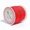 No. Cuerda Trenzada Hilo de Jade 72 Hilos 0.8mm Nylon Hilo Tejido a Mano Hilo para Colgante DIY Cuerda Roja Accesorios de Nudo Chino Hilo al por Mayor