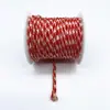 3mm em Estoque Fio Torcido Feito à Mão Trançado Cordão DIY Feito à Mão Ins Pingente de Paracord Pulseira Acessório Paracord Outdoor