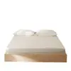 Sábana Bajera de Algodón de Fibra Larga de Xinjiang, Pieza Única, Algodón Puro, Todo Algodón Satén, Cubre Cama, Protector de Colchón, Funda de Ropa de Cama