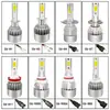 Venta caliente transfronteriza C6 faro LED para coche reflector h4 luz de coche H7 H119005 36W faro LED para coche