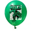 Set de Globos de Spider-Man Transfronterizo de 12 Pulgadas 2.8g Globo de Látex de Dibujos Animados Globo de Superhéroe de Anime de Comercio Exterior