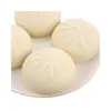 Pan de simulación grande para descompresión, ventilación, apretar, música, rebote lento, panecillo de cerdo a la barbacoa, máscara, parodia de comida, juguete de panecillo pequeño al vapor