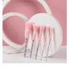 En stock Dulce Cinco Juegos de Brochas Principiantes Herramientas de Belleza para Maquillaje Brochas de Maquillaje juego Brochas Sueltas 5 Brochas de Maquillaje Juego Completo