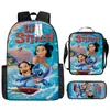 Temporada Escolar Nueva Bolso Cruzado Listo para Usar Bolsa de Almuerzo Bolso Escolar Primaria Grados 1-3~6 Lindo Bolso Escolar Arroz