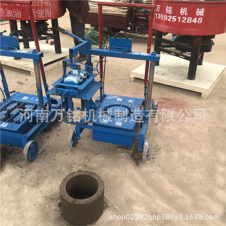 圆筒排水水泥砖机 预制水泥小花盆机器