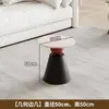 Design de mesa de centro geométrica minimalista, artístico e criativo, para salas de estar pequenas, uso doméstico, luxo leve, mesa de chá minimalista italiana de alta qualidade