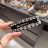Clip de Pinza BB Brillante de Lujo con Diamantes Completos, Gota de Agua Hueca con Pedrería, Pinza para el Cabello Brillante de Moda, Accesorio para el Cabello Versátil