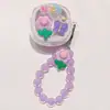 Para Auriculares Beisi BASEUS One Plus Colgante de Mariposa Flor de Dibujos Animados DIY Funda Bluetooth Beisi 1