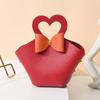 Caja de Dulces Creativa de Boda de Amor Cuero Amor Bolsa de Dulces Portátil Boda Regalo de Mano Regreso Embalaje de Dulces