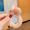 Mao Mao Anillo para el Cabello de Conejito Pelo Corto Imitación Piel de Conejo Invierno Nuevo Alta Elasticidad Adorno para la Cabeza Chica Linda Peludo Titular