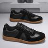 Tênis masculino 2025 novos sapatos de viagem masculinos confortáveis sola macia sapatos casuais masculinos malha respirável sapatos de treino alemães atacado