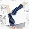 Yifan Outono e Inverno Aquecimento ao Ar Livre Estilo Funcional Escuro Manga de Braço Sem Dedos Cor Sólida Proteção UV Mangas para Exterior