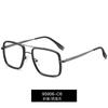 95906 estación independiente para hombre TR90 montura óptica anti-luz azul Diseño de anillo de metal de moda calidad montura de gafas al por mayor