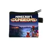 Monedero de Minecraft de Venta Caliente Transfronterizo, Mini Cartera Corta para Niños, Portallaves Portátil para Tarjeta de Acceso, Venta al por Mayor