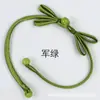 Accesorios Bai Xi: Tela de Perlas Ojo de Gato, Orejas de Conejo de Hoja Doble y Cola Única, Tejido a Mano, Nuevo Estilo Chino, Cheongsam, Traje Tang, Botones Hanfu