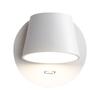 Lámpara de pared LED de lectura nórdica minimalista para dormitorio, mesita de noche, con interruptor independiente, brillo de esquina ajustable, pared de fondo para sala de estar