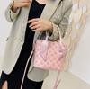 2026 Nova Moda Bolsa de Ombro Único Transversal Grande Capacidade Fabricante Atacado Exportação Bolsa Texturizada para Mulheres