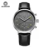 Reloj de Cuarzo Multifuncional Transfronterizo Nuevo para Hombre, Resistente al Agua, Sencillo, Casual, Reloj con Calendario Resistente al Agua