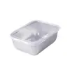 Caja de Almacenamiento Crisper de Acero Inoxidable, Sellada con Tapa, Puesto Comercial, Picnic, Lonchera, Caja Especial para Refrigerador
