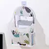Bolsa Colgante de Almacenamiento para Artículos Varios Montada en la Pared Algodón Lino ins Dormitorio Hogar Artefacto de Almacenamiento Montado en la Pared Bolsa de Almacenamiento para Libros
