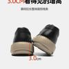 Tenis Retro de Suela Gruesa de Cuero Suave para Hombre Otoño 2025 Nuevos Negocios Versátiles Ligeros Simples Zapatos Casuales Deportivos