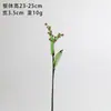 Hierro de Vidrio Zibo Alambre de Hierro Simulado Hecho a Mano Flor de Diciembre Adornos de Decoración para Escritorio Artículo Caliente de Comercio Exterior Transfronterizo