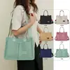 Fornecimento Transfronteiriço de Sacolas de Lona Lisas, Impermeáveis em Nylon, Suporta Impressão de Padrões, Fornecimento Direto de Sacolas Nanfeng, Logo Personalizado