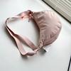 Bolso bandolera color macarrón, bolso de bola de masa, bolso de hombro, ligero, ajustable, moderno para hombre y mujer 464484