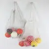 Bolsas de Malha de Algodão Mais Vendidas da Amazon, Sacolas de Compras Ecológicas para Supermercado, Sacolas de Compras de Malha, Bolsas de Malha Portáteis para Frutas e Verduras