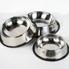 Comedero para Perros Domésticos Transfronterizo, Comedero para Perros, Tazón de Agua de Acero Inoxidable Antivuelco, Comedero para Gatos, Comedero para Perros, Grande, Mediano y Pequeño