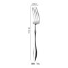 Mingrui Vajilla de Acero Inoxidable de Alto Valor para Bistec, Cuchillo y Tenedor, Cuchara de Acero Inoxidable